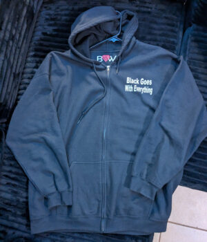 Fresh Black Goes With Everything Hoodie